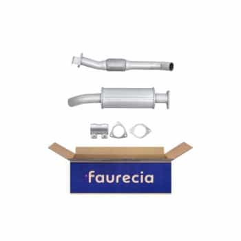 Silencieux avant - Kit Easy2Fit - Set avec pièces de montage