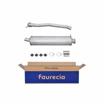 Silencieux avant - Kit Easy2Fit - Set avec pièces de montage