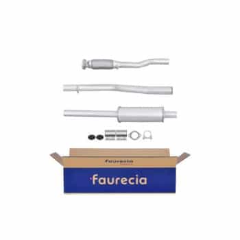 Silencieux avant - Kit Easy2Fit - Set avec pièces de montage