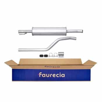 Silencieux avant - Kit Easy2Fit - Ensemble avec pièces de montage