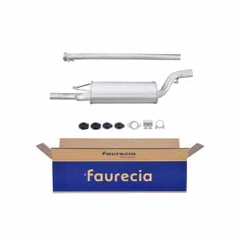 Silencieux avant - Kit Easy2Fit - Set avec pièces de montage
