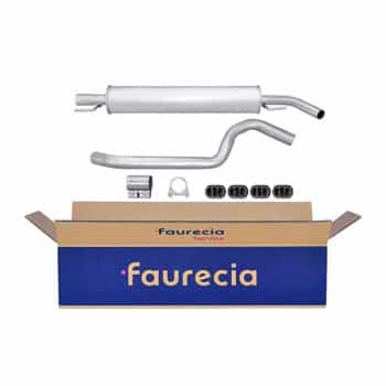Silencieux avant - Kit Easy2Fit - Set avec pièces de montage