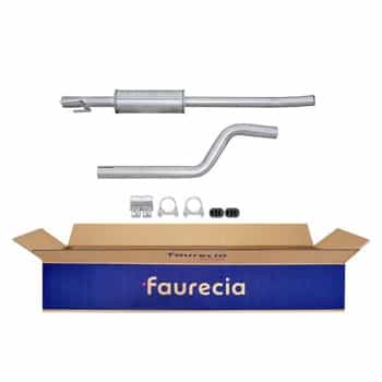 Silencieux avant - Kit Easy2Fit - Set avec pièces de montage