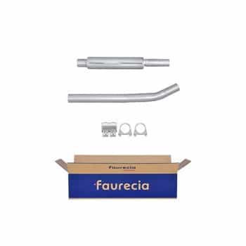 Silencieux avant - Kit Easy2Fit - Set avec pièces de montage