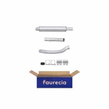 Silencieux avant - Kit Easy2Fit - Set avec pièces de montage