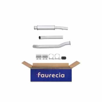 Silencieux avant - Kit Easy2Fit - Set avec pièces de montage