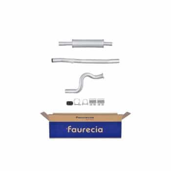 Silencieux avant - Kit Easy2Fit - Set avec pièces de montage