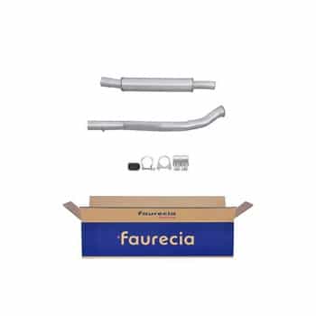Silencieux avant - Kit Easy2Fit - Set avec pièces de montage