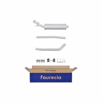 Silencieux avant - Kit Easy2Fit - Set avec pièces de montage