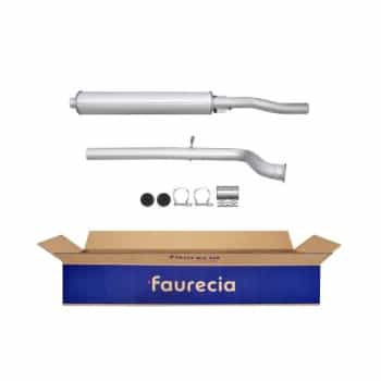 Silencieux avant - Kit Easy2Fit - Set avec pièces de montage