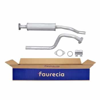 Silencieux avant - Kit Easy2Fit - Set avec pièces de montage