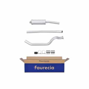 Silencieux avant - Kit Easy2Fit - Set avec pièces de montage