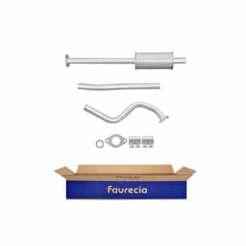 Silencieux avant - Kit Easy2Fit - Set avec pièces de montage