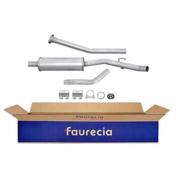 Silencieux avant - Kit Easy2Fit - Set avec pièces de montage