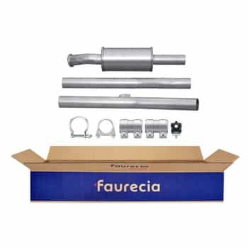 Silencieux avant - Kit Easy2Fit - Set avec pièces de montage