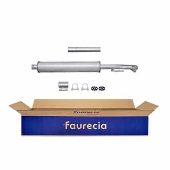 Silencieux avant - Kit Easy2Fit - Ensemble avec pièces de montage