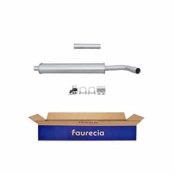 Silencieux avant - Kit Easy2Fit - Ensemble avec pièces de montage