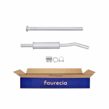 Silencieux avant - Kit Easy2Fit - Set avec pièces de montage