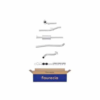 Silencieux avant - Kit Easy2Fit - Ensemble avec pièces de montage