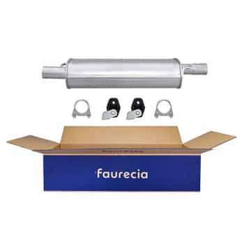 Silencieux avant - Kit Easy2Fit - Ensemble avec pièces de montage