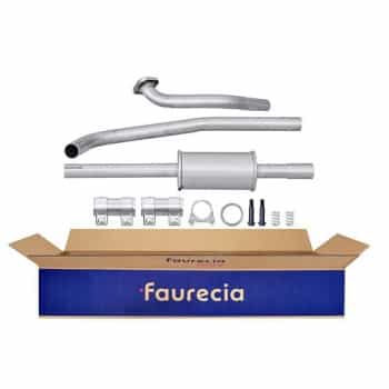 Silencieux avant - Kit Easy2Fit - Set avec pièces de montage