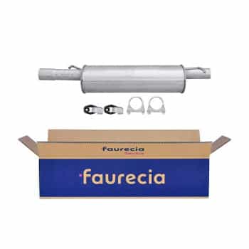 Silencieux avant - Kit Easy2Fit - Set avec pièces de montage