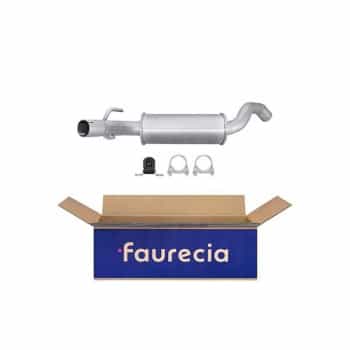 Silencieux avant - Kit Easy2Fit - Set avec pièces de montage