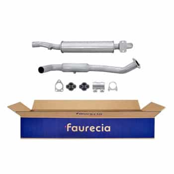 Silencieux avant - Kit Easy2Fit - Set avec pièces de montage