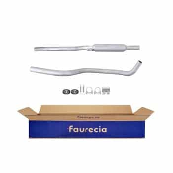 Silencieux intermédiaire - Kit Easy2Fit - Kit avec pièces de montage