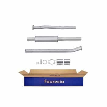 Silencieux intermédiaire - Kit Easy2Fit - Kit avec pièces de montage