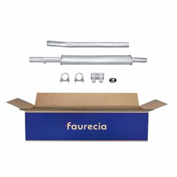 Silencieux intermédiaire - Kit Easy2Fit - Kit avec pièces de montage