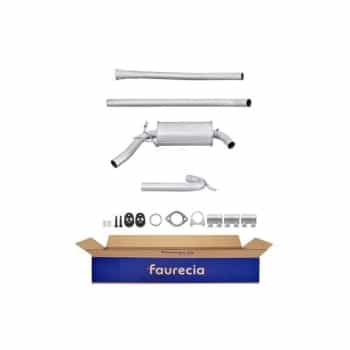 Silencieux intermédiaire - Kit Easy2Fit - Kit avec pièces de montage