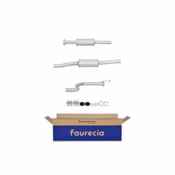 Silencieux intermédiaire - Kit Easy2Fit - Kit avec pièces de montage