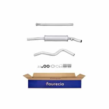 Silencieux intermédiaire - Kit Easy2Fit - Kit avec pièces de montage