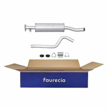 Silencieux intermédiaire - Kit Easy2Fit - Kit avec pièces de montage