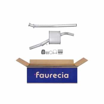 Silencieux intermédiaire - Kit Easy2Fit - Kit avec pièces de montage