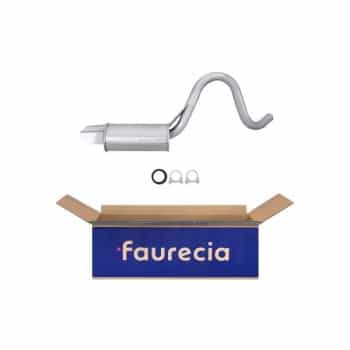 Silencieux intermédiaire - Kit Easy2Fit - Kit avec pièces de montage