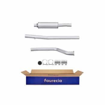 Silencieux intermédiaire - Kit Easy2Fit - Kit avec pièces de montage