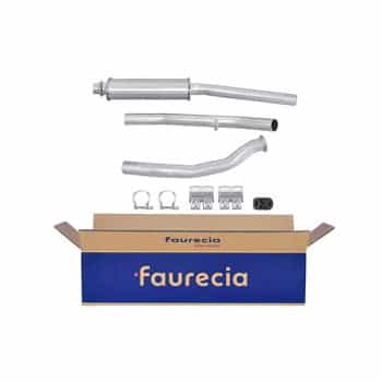 Silencieux intermédiaire - Kit Easy2Fit - Kit avec pièces de montage