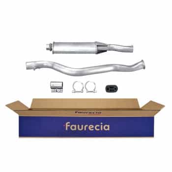 Silencieux intermédiaire - Kit Easy2Fit - Kit avec pièces de montage