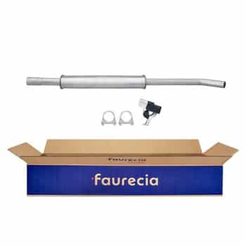 Silencieux intermédiaire - Kit Easy2Fit - Kit avec pièces de montage