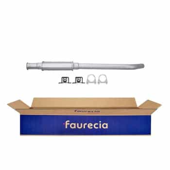 Silencieux intermédiaire - Kit Easy2Fit - Kit avec pièces de montage