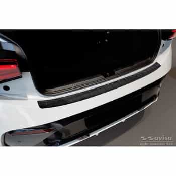 Véritable protection de pare-chocs arrière en carbone 3D pour Cupra Born 2021- 'Ribs'