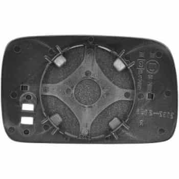 Verre miroir, rétroviseur extérieur 2203227 Diederichs