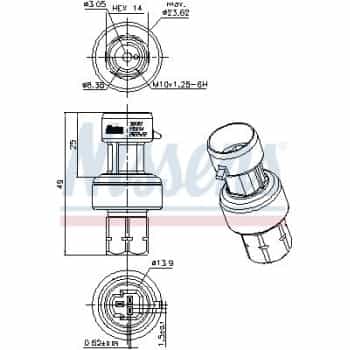 Pressostat, climatisation