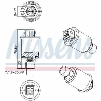 Pressostat, climatisation