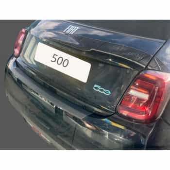 Cadre de protection de pare-chocs arrière en ABS pour Fiat 500e 2020- Noir