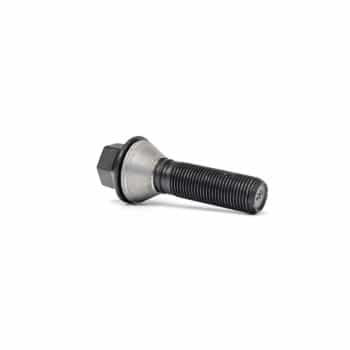 H&R Boulon de roue conique avec anneau mobile M14x1,50 - Longueur 40,5mm - Noir