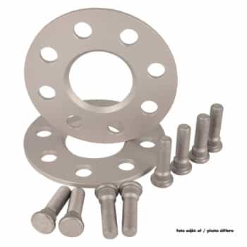 H&R DRS System Jeu d'entretoises de roue 30 mm par essieu - Pas 5x100 - Moyeu 56,1 mm - Taille de boulon M12x1,2