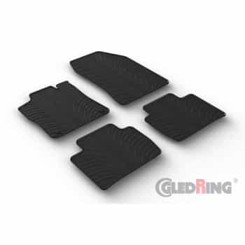 Tapis en caoutchouc sur mesure pour Peugeot 408 X 2022- (profil T 4 pièces)